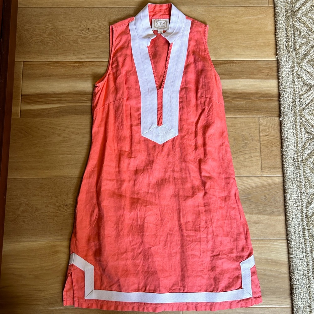 Sail to Sable Linen Dress
